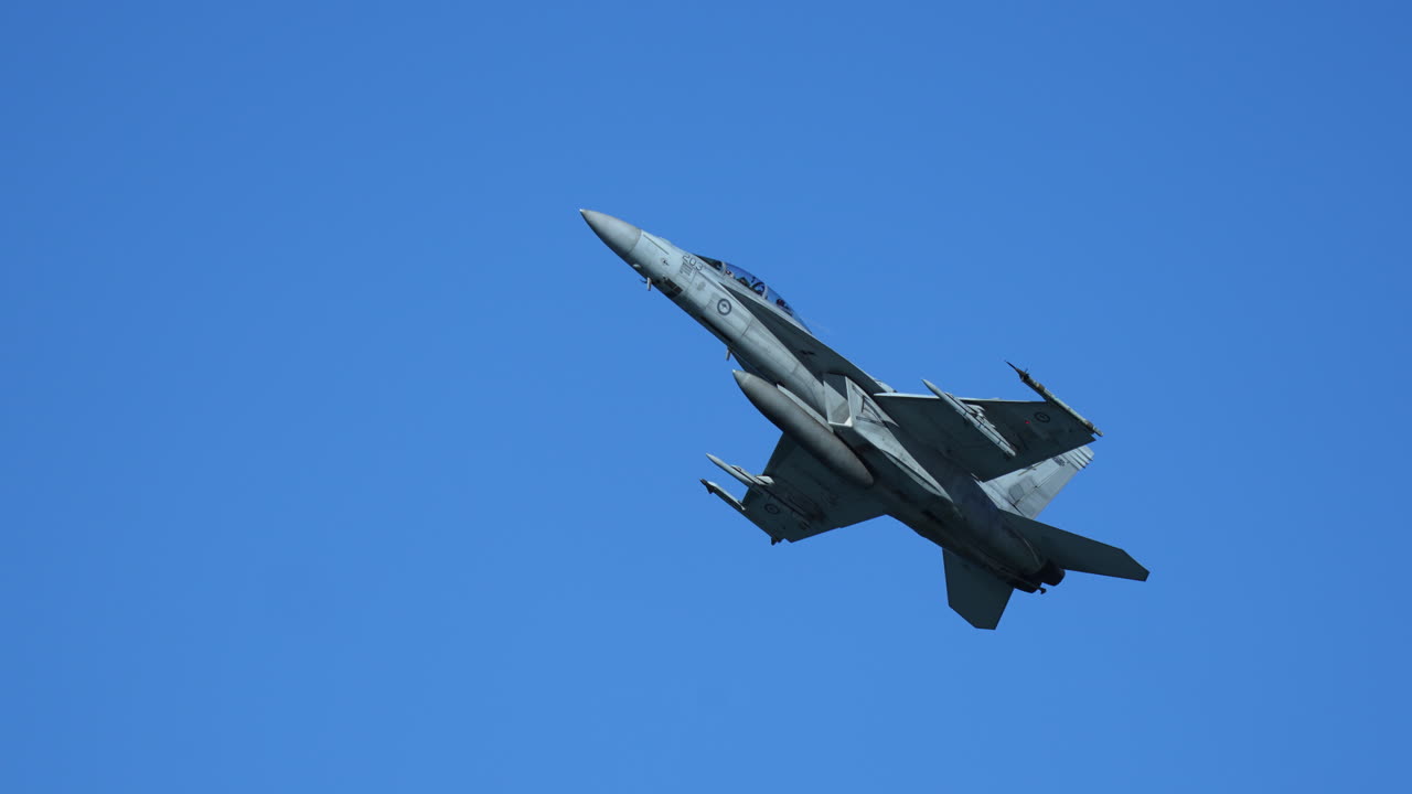 f-18 super hornet: espectáculo aéreo de la costa dorada del pacífico