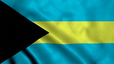 4k seamless loopable flag of bahamas