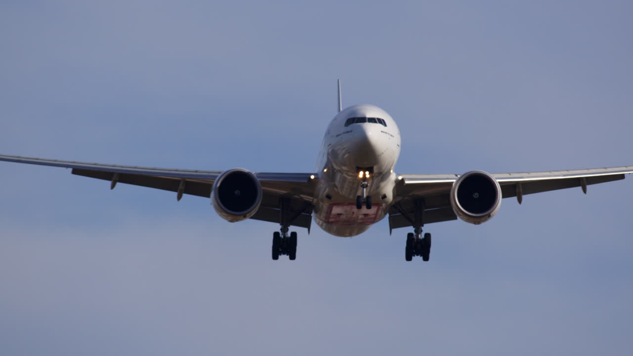 Aterrizaje del avión