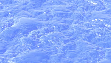 blue granulated liquid waves