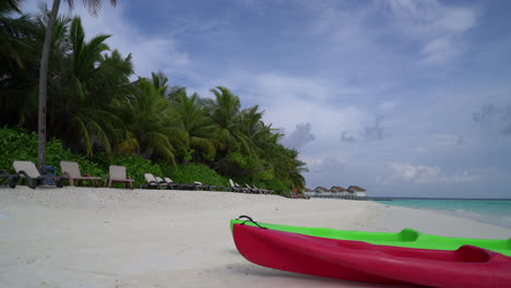 tropical beach and sea in maldives