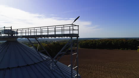 grain elevator. agriculture business. harvest storage