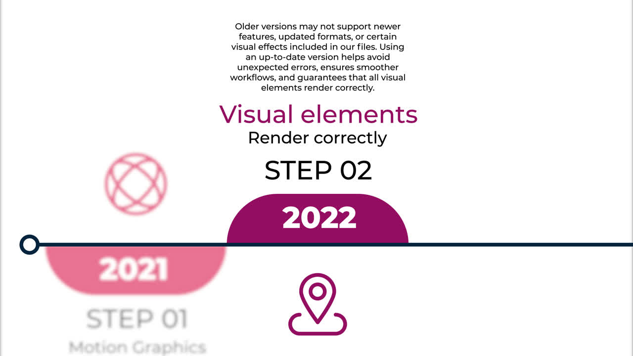 Timeline of Motion Graphics and AI Video Generator