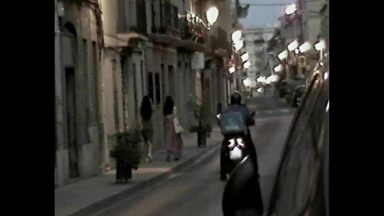 도시 거리 장면