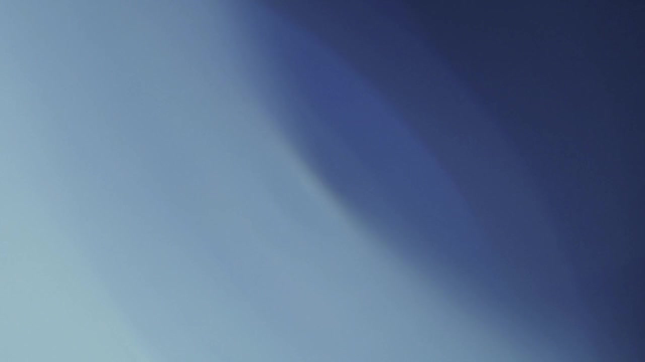 Abstract Blue Light Leaks and Lens Flare Overlay