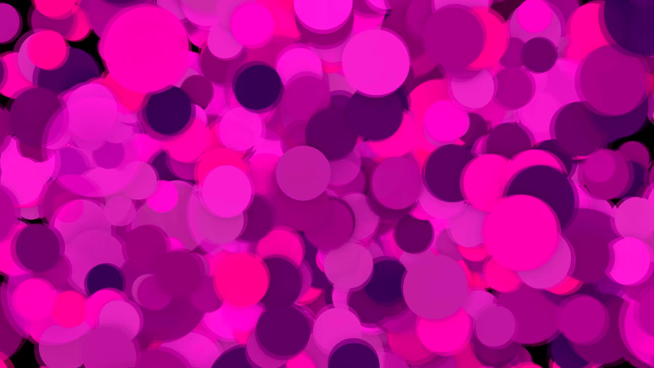 Abstract background with colorful circles