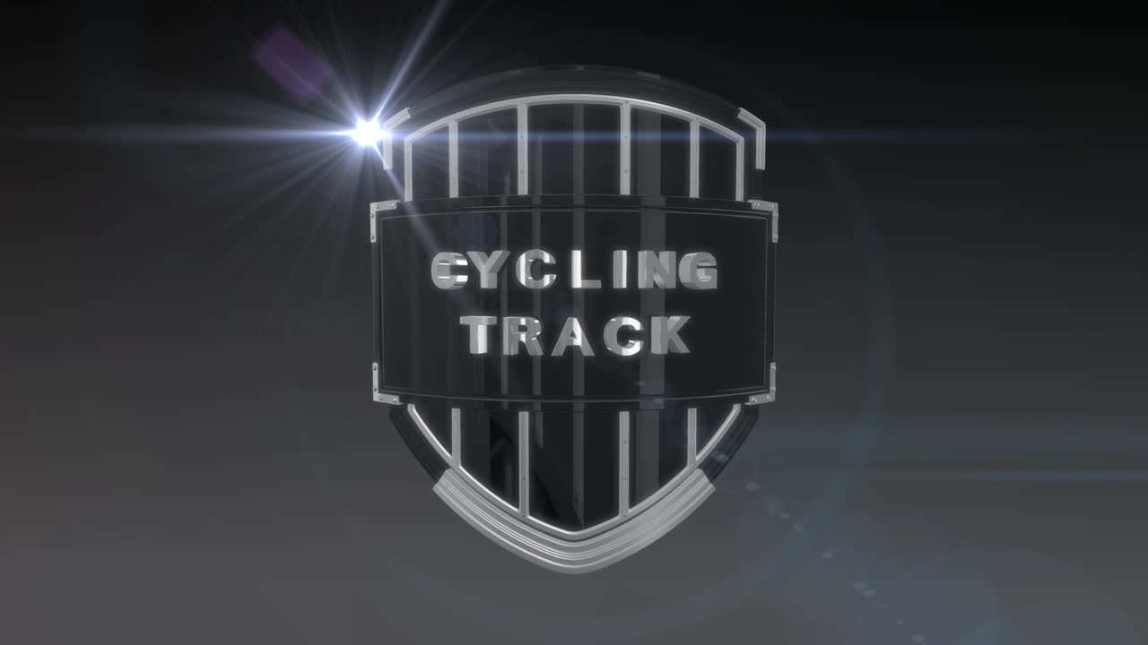 pista de ciclismo - cromo