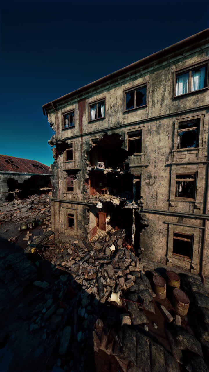 Edificio en ruinas