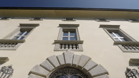 classic european building facade
