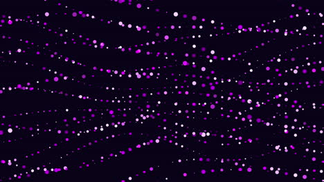 fondo púrpura elegante con puntos blancos esparcidos, creando un sorprendente contraste visual