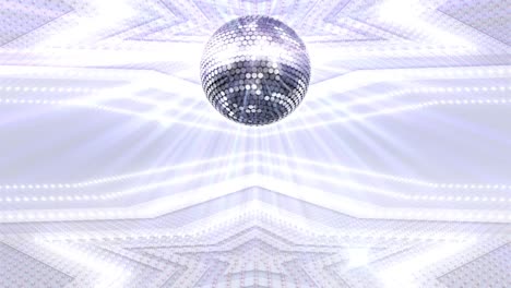 bola de espejo disco luces club de baile fiesta brillo de fondo