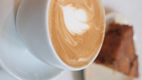 coffee and dessert