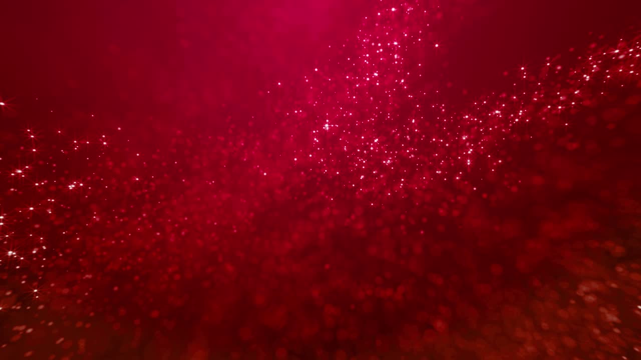 반이는 먼지 파리 입자 배경 빨간색