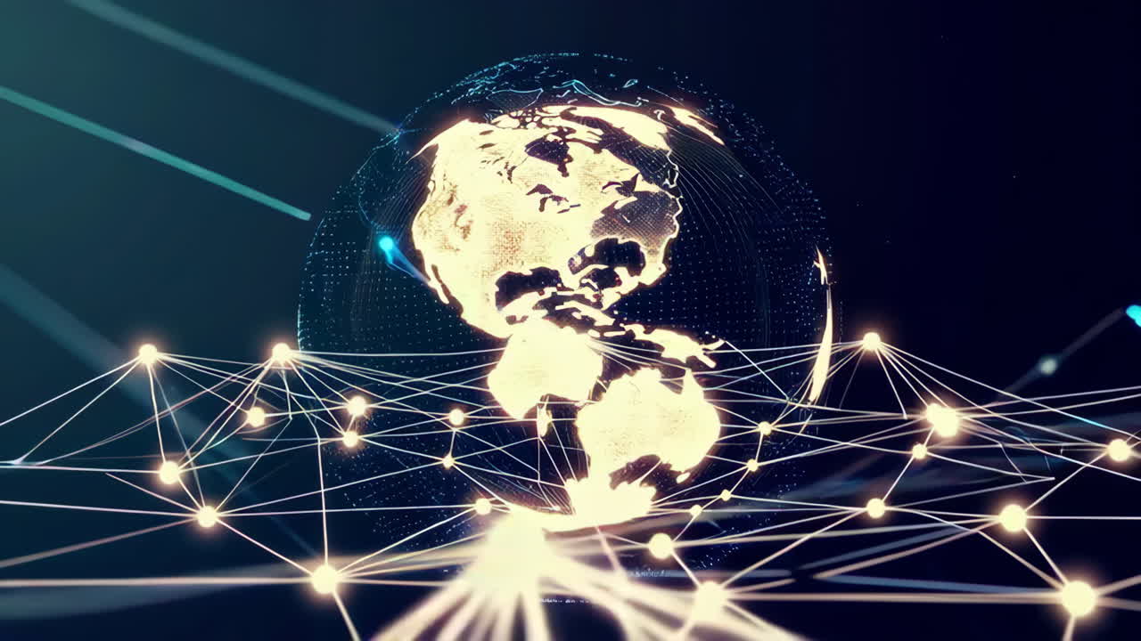 visualización de la red global