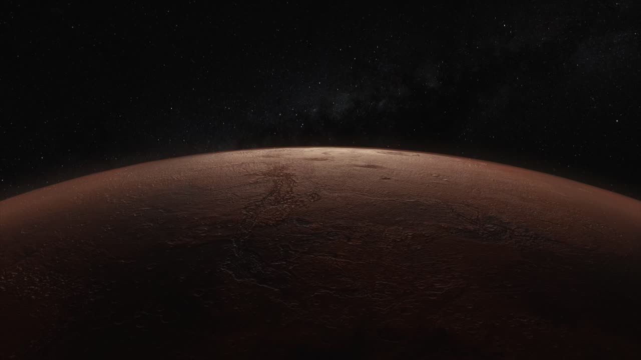 Mars Planet in Space