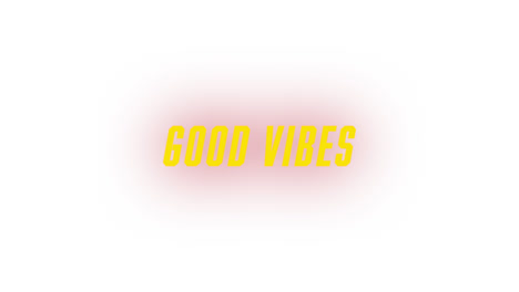 Animation-Von-Good-Vibes-Text-Auf-Weißem-Hintergrund