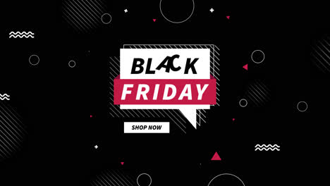 Banner de rebajas del black friday