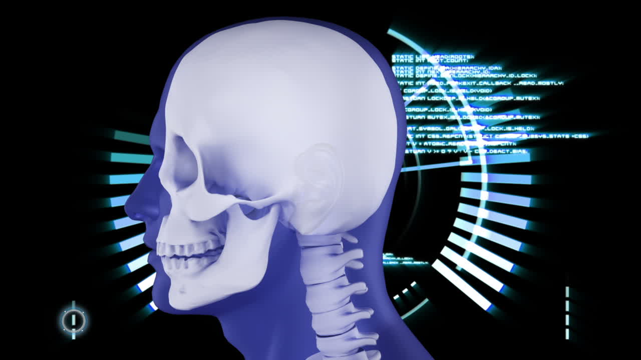 Mano che usa un'interfaccia touchscreen medica