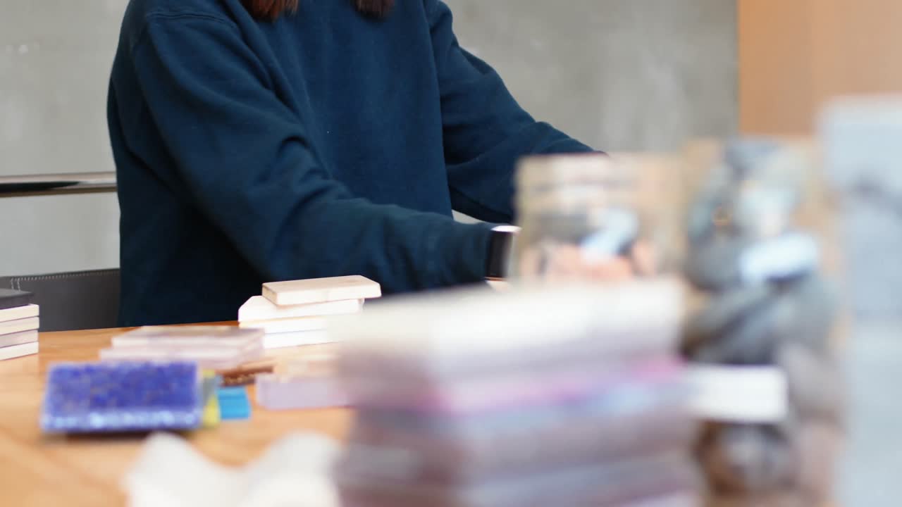 sección media de la losa de piedra de comprobación ejecutiva