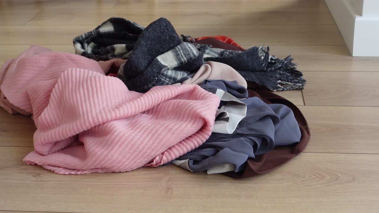 Pile of Clothes on the Floor