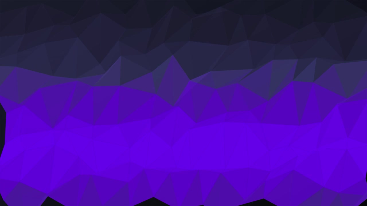 Fondo abstracto low poly con degradado púrpura pulsante