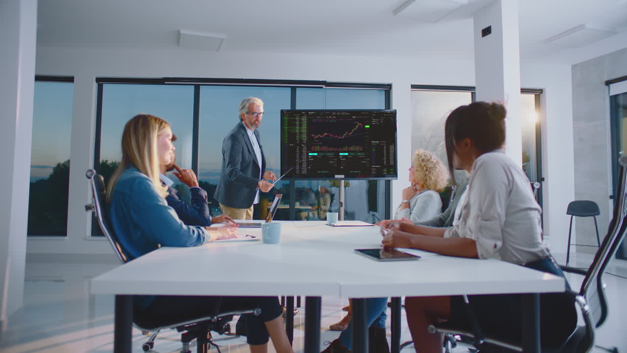 Business Presentation on Stock Market Trends