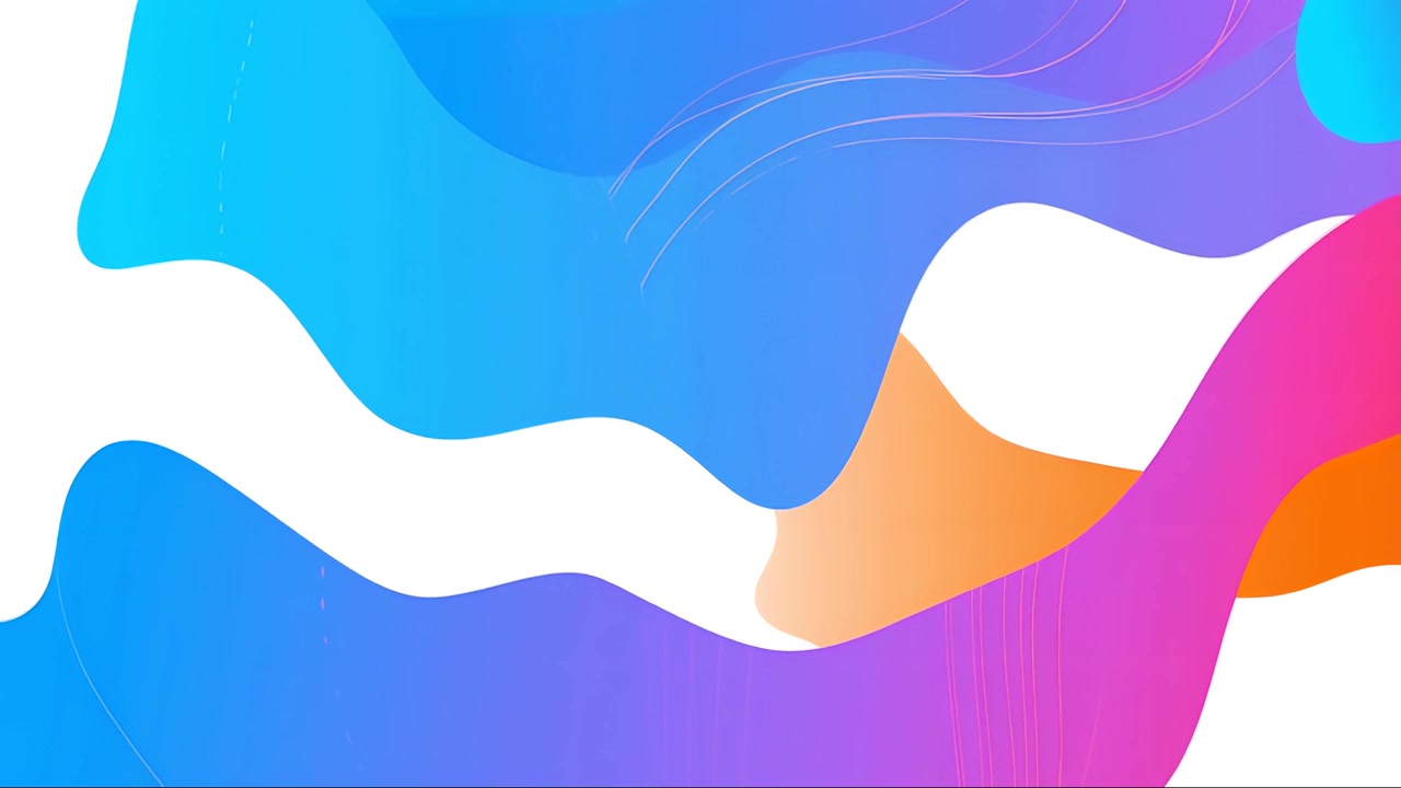Sfondo Animato Astratto e Colorato 4K
