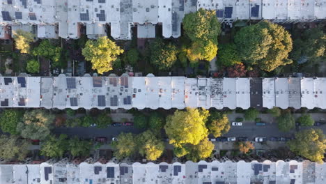drone point of view brooklyn, new york sunrise