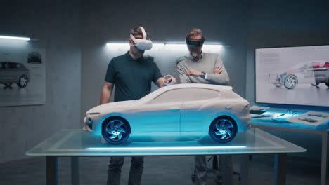 vr car design and development team
