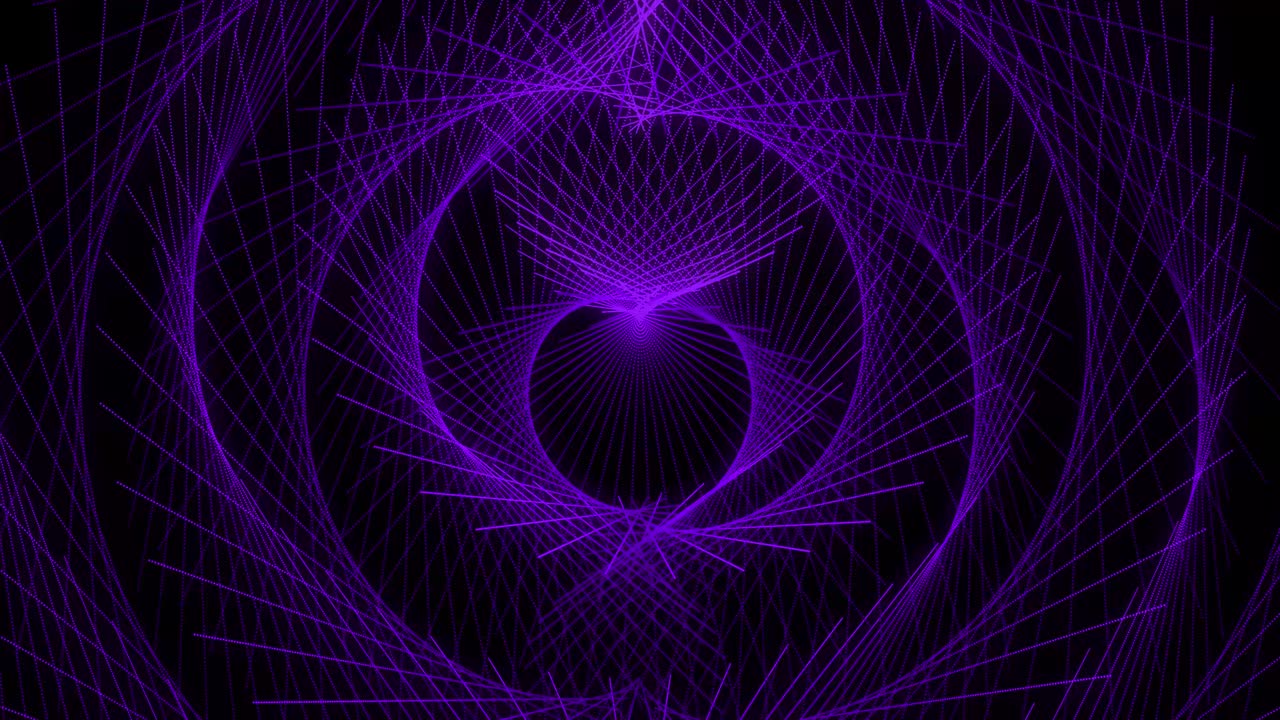 Purple color Dot Shape Pattern animation motion graphics