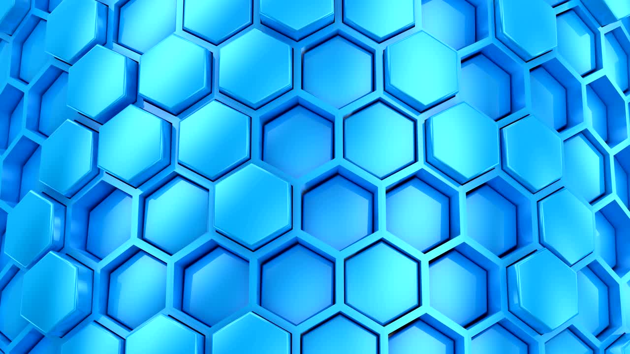 fondo de los hexágonos