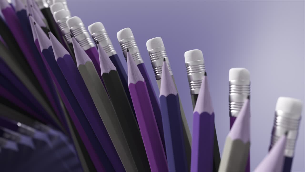 primer plano de lápices de colores