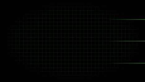 electrocardiogram oscilloscope waveform animation motion graphics