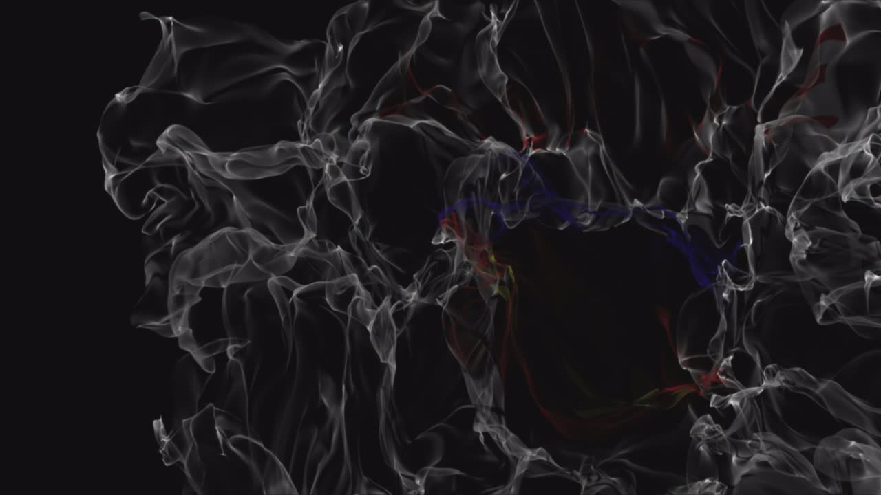 флаг майотт превращается в дым. концепция ослабления состояния, альфа-канал.