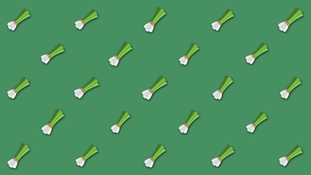 봄 양파의 패턴