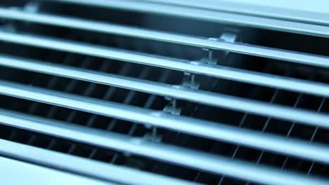 close-up of an air vent