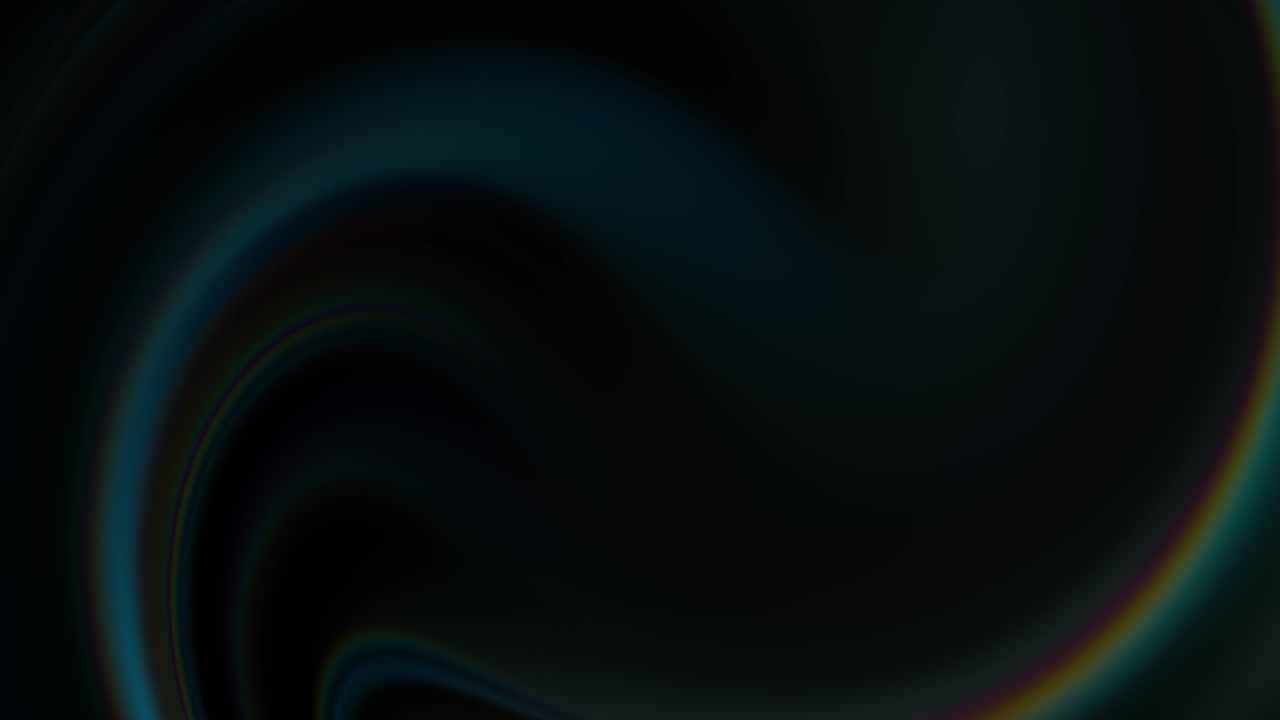 Stylish 3D Abstract Animation Color Wavy Smooth Wall. Concept Multicolor Liquid Pattern. Black Red Blue Wavy Reflection Surface Macro. Trendy Colorful Fluid Abstraction Flow