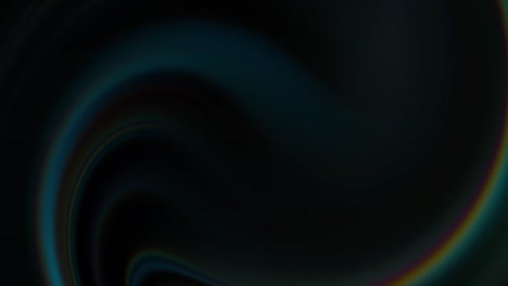 elegante animación abstracta en 3d de color ondulado pared lisa. concepto patrón líquido multicolor. negro rojo azul ondulado superficie de reflexión macro. corriente de abstracción de fluidos de moda colorido
