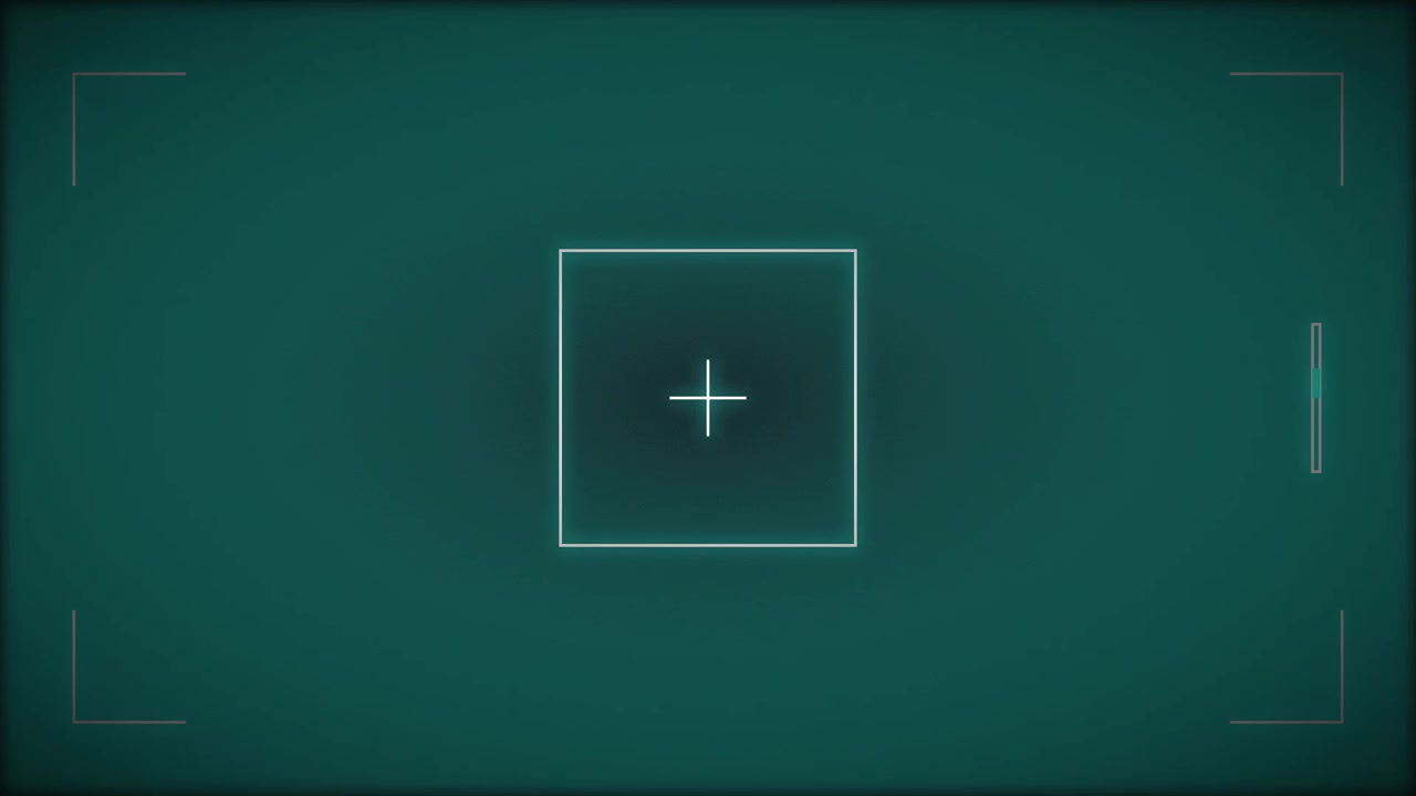 Superposición de visor de cámara digital con efectos de glitch