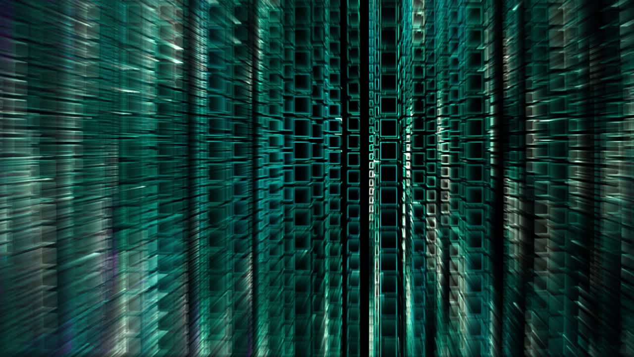 lente de fondo distorsionado. gráficos de movimiento 4k. fondo de partículas