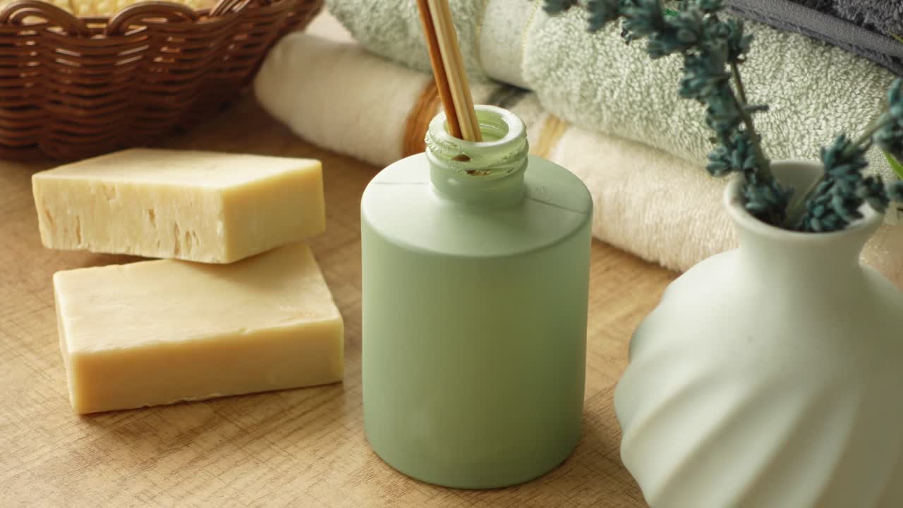 쾌적한 스파 욕실 세트