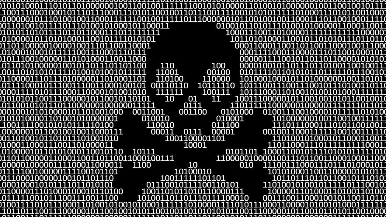 programa de malware. código binario