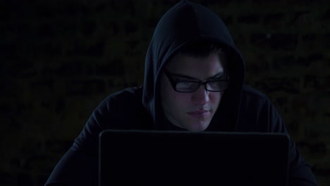 Hacker-using-computer