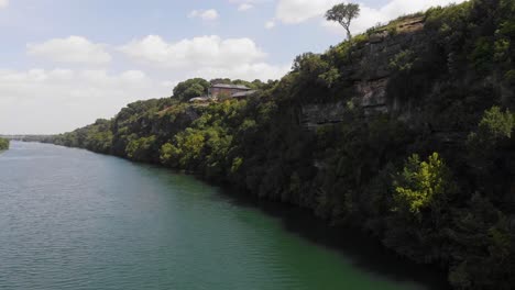 Low-drone-shot-of-the-cliffs