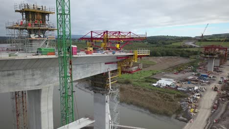 Irlanda-New-Ross-N25-By-Pass-Puente-Construcción-Rose-Fitzgerald-Kennedy-Bridge-01-2