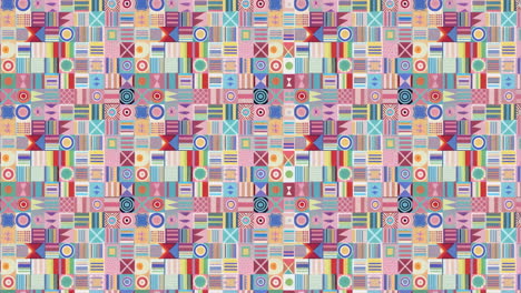 vibrant abstract geometric pattern background