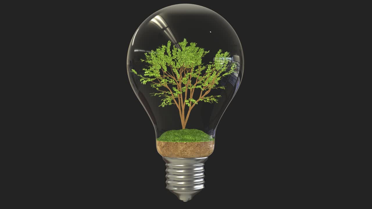 climate change ecosystem 3d animation