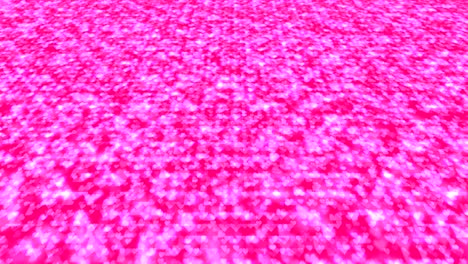 abstract valentine amor corazón perspectiva vista de color rosa patrón brillante fondo en movimiento, sin costuras en bucle animación 4k