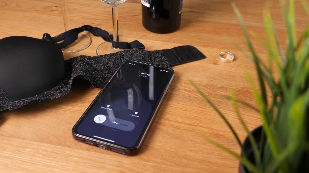 불신앙 - 배우자를 속이는 배신, 개념 - 정적, 아무도 보이지 않음