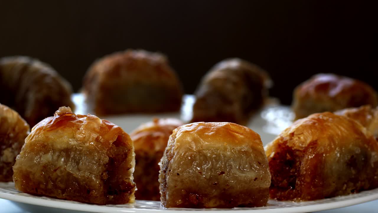 baklava es un postre tradicional turco.